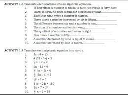 Algebraic Equation If Fou Timles