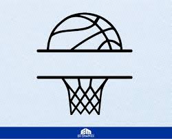 Basketball Svg Basketball Logo Cutting