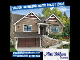 Sloped Lot Hillside Home Design Ideas