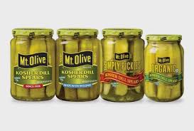 Glass With Mt Olive Pickle Company