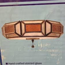 Stained Glass Ceiling Fan Light Kit