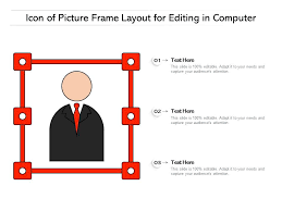 Icon Of Picture Frame Layout For
