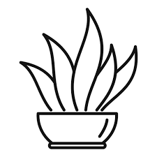 Fish Soup In The Cauldron Icon Outline
