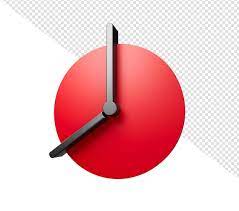 O Clock Red Clock At 8 O39clock