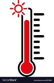 Thermometer Icon High Temperature