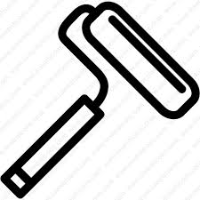 Paint Roller Vector Icon