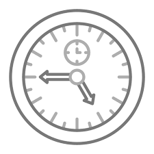 Clock Generic Grey Icon