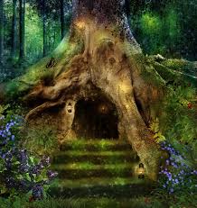 Fairy Forest Wall Mural Wallpaper