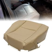 Bottom Leather Seat Cover Tan