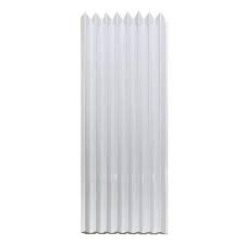 Ejoy 94 5 In X 4 8 In X 0 5 In Acoustic Vinyl Wall Cladding Siding Board In Pure White Color Set Of 6 Piece