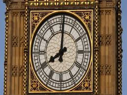 Big Ben Clock Tower Closeup London
