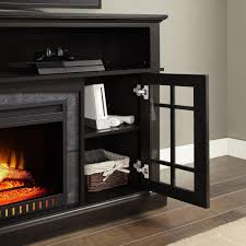 Media Fireplace Console For Tvs Up To