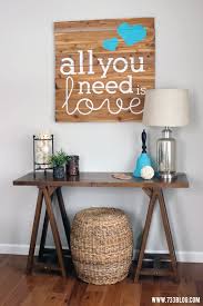 Diy Pallet Wood Sign Tutorial With Free