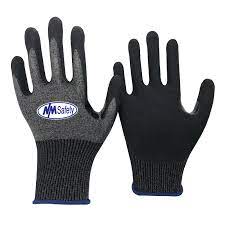 Nitrile Coated Gloves Thumb Reinforce
