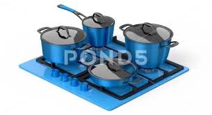 Frying Pan And Stewpot With Glass Lid