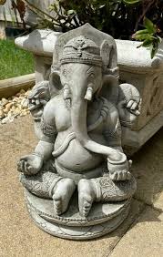 Oriental Ganesh Stone Garden Statue