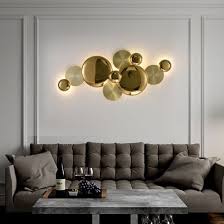 Modern Luxury Indoor Metal Wall Lamp