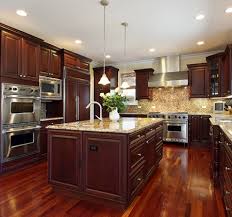 Brown Kitchen Cabinets In Stock