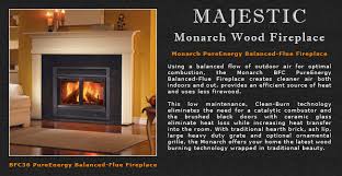 Majestic Monarch Gas Fireplace Adams