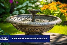 Solar Bird Bath Fountains