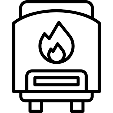 Gas Heater Good Ware Lineal Icon