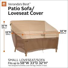 Earth Patio Sofa Loveseat Cover
