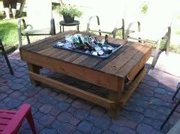 Diy Tables With Built In Cooler Planter