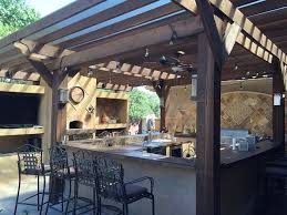 Outdoor Kitchen Dining And Living