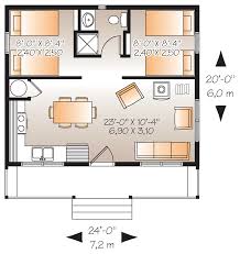 Tiny Floor Plan Under 500 Sq Ft Has 2