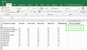 Numbers Using Formulas In Ms Excel