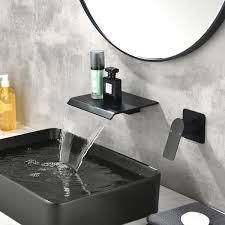 Spout Waterfall Bathroom Faucet