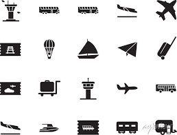 Holiday Vector Icon Set Such As Rail