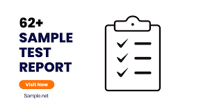 62 Sample Test Report Templates In Pdf