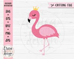 Flamingo Svg Cut File Cute Pink