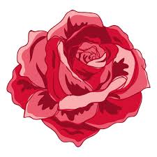 Red Blooming Rose Icon Png Svg Design