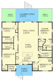 Exclusive Beach Home Plan With Large