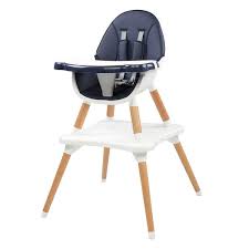 Winado 5 In 1 Baby High Chair Infant Eat Chair With Booster Seat Blue