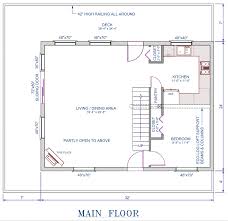 Log Cottage Floor Plan 24 X32 768