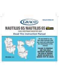 Graco 65 Nautilus 65 Lx Instruction