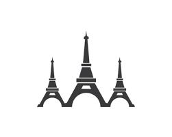 Eiffel Tower Silhouette Png And Vector