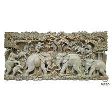 Wood Carving Relief Sculpture