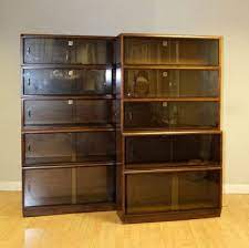 Library Stacking Bookcases 1960s Set