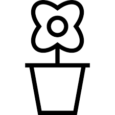 Plant Icon Pot Icon Vase Icon