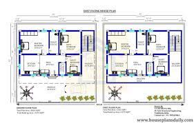 Vastu East Facing House Plan 45x45