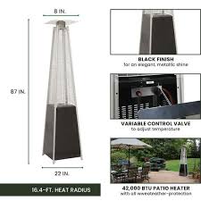 Pyramid Propane Gas Patio Heater