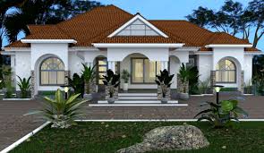 A Modern 4 Bedroom Bungalow House Plan