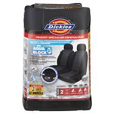 Aquablock 2pc Blk Gry Seat Cover