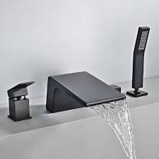 Waterfall Deck Mount Roman Tub Faucet