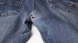 Zipper Close Up Jean Jacket Jeans