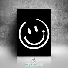 Printable Wall Art Smiley Face Print